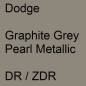 Preview: Dodge, Graphite Grey Pearl Metallic, DR / ZDR.